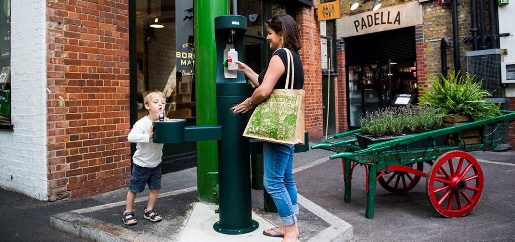 Borough Market Water Fountain Recycling