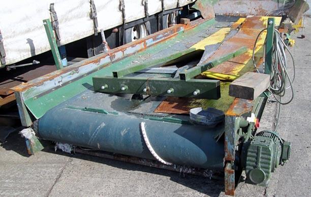 Conveyor refurbishment before picture